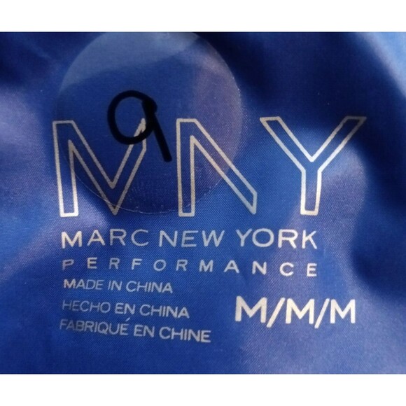 Marc New York Puffy Winter Ski Vest NEW Women's MEDIUM Lined Hood Blue - Picture 6 of 11